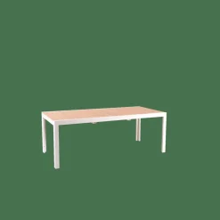 ETHAN Table Extensible Blanc, Naturel^CASA Discount