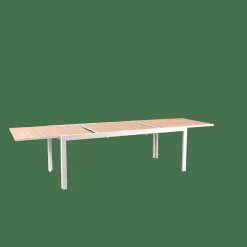ETHAN Table Extensible Blanc, Naturel^CASA Discount