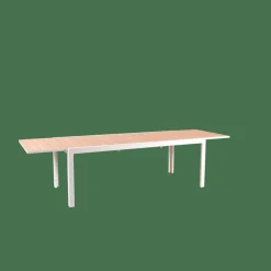 ETHAN Table Extensible Blanc, Naturel^CASA Discount
