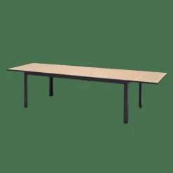 ETHAN Table Extensible Noir, Naturel^CASA Clearance