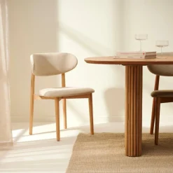 FALCO Chaise Salle à Manger Beige^CASA Hot