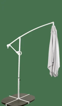 FIJI Parasol Déporté Sans Pied De Parasol Gris Clair^CASA Best