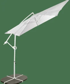 FIJI Parasol Déporté Sans Pied De Parasol Gris Clair^CASA Best