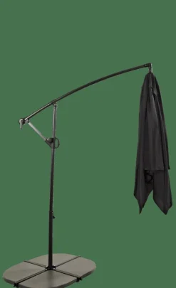 FIJI Parasol Déporté Sans Pied De Parasol Noir^CASA Online