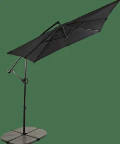 FIJI Parasol Déporté Sans Pied De Parasol Noir^CASA Online