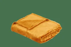 FLANELLA Plaid Jaune Foncé^CASA