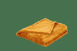 FLANELLA Plaid Jaune Foncé^CASA Online