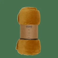 FLANELLA Plaid Jaune Foncé^CASA Online