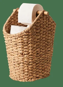 FLORES Porte-rouleau WC Porte-magazines Naturel^CASA