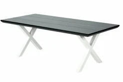 FORMAX Table De Jardin Avec Pieds X Noir/blanc^CASA Hot