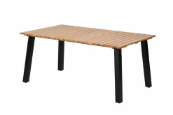 FORMAX Table De Jardin Avec Pieds Natural/noir^CASA Discount