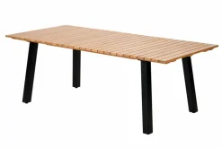 FORMAX Table De Jardin Avec Pieds Natural/noir^CASA Clearance