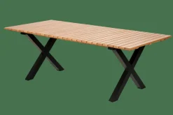 FORMAX Table De Jardin Avec Pieds Natural/noir^CASA Clearance