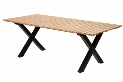 FORMAX Table De Jardin Avec Pieds X Natural/noir^CASA Hot