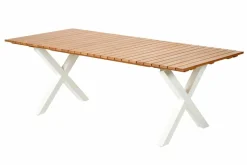 FORMAX Table De Jardin Avec Pieds X Natural/blanc^CASA Outlet
