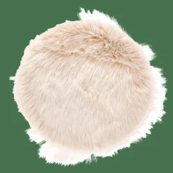 FUR MIX Coussin De Chaise Blanc^CASA Sale