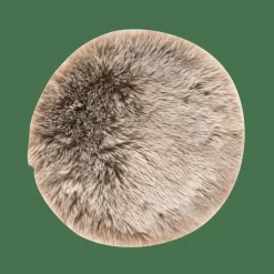 FUR MIX Coussin De Chaise Gris^CASA Sale