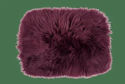 FUR Set De Table Rouge Foncé^CASA