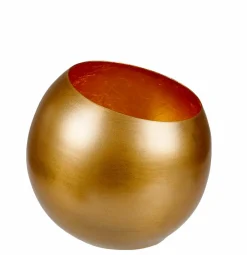 GIMINI Support Bougie Chauffe-plat Cuivre^CASA Outlet