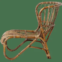 GOMAR Fauteuil Lounge Naturel^CASA Discount