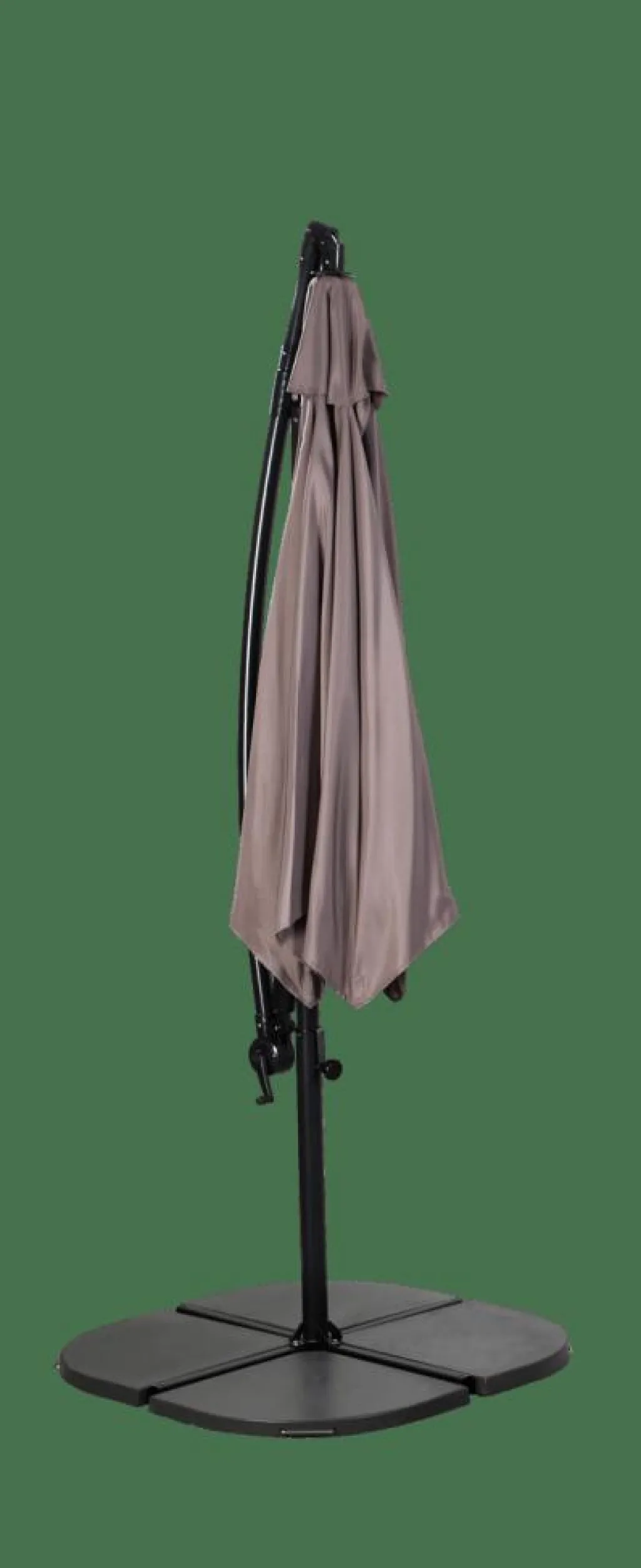 HAWAI Parasol Déporté Sans Pied De Parasol Taupe^CASA Discount