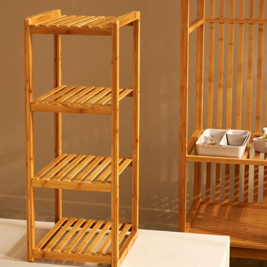 HELGE Étagère 3 Tiroirs Naturel^CASA