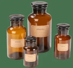 HERBORA Pot à Provisions 12,5 CL Brun^CASA New