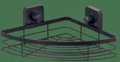 INDUSTRIA Panier De Douche Avec Ventouses Noir^CASA Online