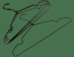 INFINITY BLACK Cintres Set De 4 Noir^CASA