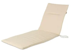 ISLAND ECO Coussin De Jardin Chaise Longue Beige^CASA Outlet
