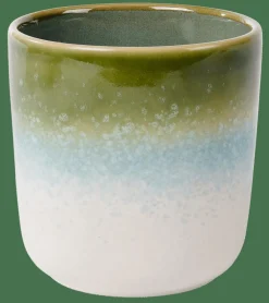 JESSIE GREEN Mug Sans Anse Vert^CASA Clearance