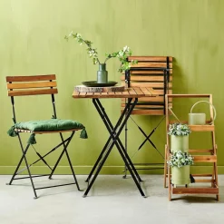 KAPAS Table Pliante Naturel^CASA Best