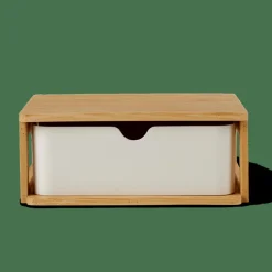 KONDO Organisateur 1 Tiroir Blanc, Naturel^CASA Clearance