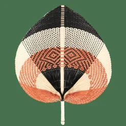 LANKA Éventail Noir, Brun, Naturel^CASA New