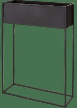 LARGO Pot De Fleurs Noir^CASA Discount