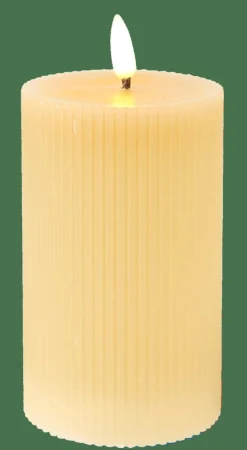 LED Bougie Avec LED Brun^CASA Discount