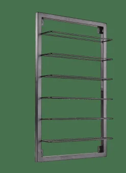 LINA Étagère à Bouteilles Noir^CASA Clearance