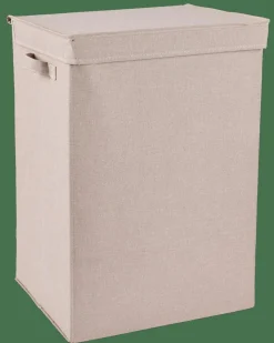 LINOLUX Panier à Linge Luxueux Beige^CASA Hot