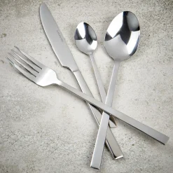 LUGANO Ménagère 16 Pièces Argent^CASA Clearance