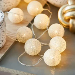 LUIS Guirlande Lumineuse 10 Leds Doré^CASA Clearance