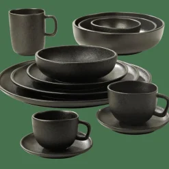 MAGMA Tasse Et Soucoupe Expresso 11 CL Noir^CASA Sale