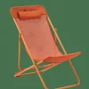 MALTA Chaise Relax Terre Cuite^CASA Discount