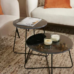 MARBO Table D'appoint Motif De Marbre^CASA Sale