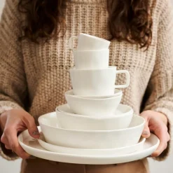 MAREA Assiette Creuse Blanc^CASA Online