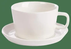 MAREA Tasse Et Soucoupe 22 CL Blanc^CASA Clearance