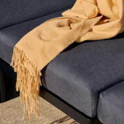 MARTA Plaid Brun Clair^CASA