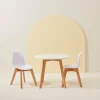MATHIAS Table Pour Enfants Avec 2 Chaises Natural/blanc^CASA Clearance