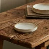 MINERAL MARBLE Assiette Blanc^CASA New