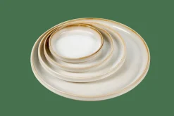 MINERAL MARBLE Assiette Blanc^CASA New