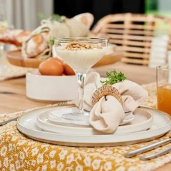 MINERAL MARBLE Assiette Blanc^CASA Best